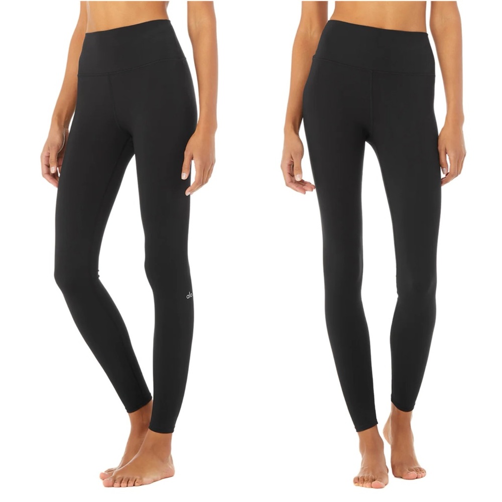 NWT Alo Yoga Vapor Legging, Size Small, Black